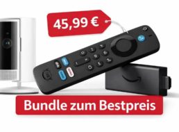 Amazon: Bundle aus Fire TV Stick und Ring Kamera für 45,99 Euro
