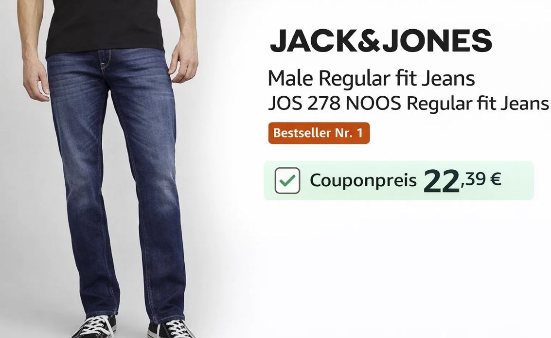 Jack&Jones: Jeans zum Aktionspreis von 22,39 Euro