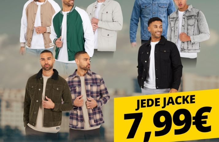Sportspar: Jacken und Westen für 7,99 Euro