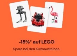 Ebay: 15 Prozent Lego-Rabatt bis 18. März
