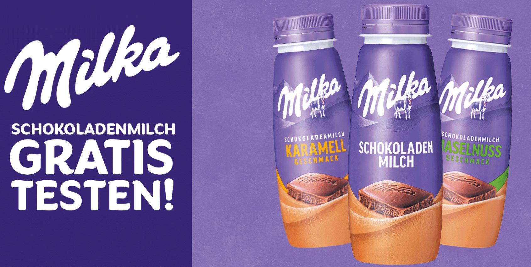 Gratis: Milka-Schokoladenmilch zum Nulltarif dank Cashback