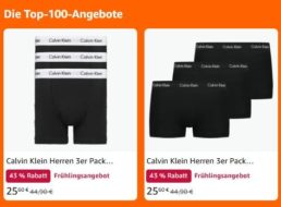 Amazon: Modeschnäppchen zum letzten Tag der Frühlingsangebote