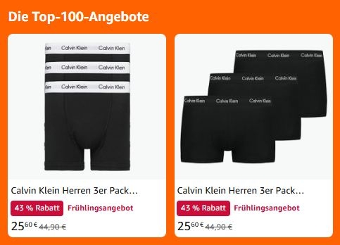 Amazon: Modeschnäppchen zum letzten Tag der Frühlingsangebote