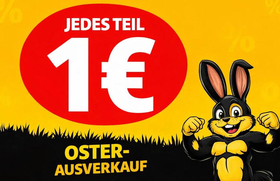 Knaller: 1-Euro-Sale bei Sportspar