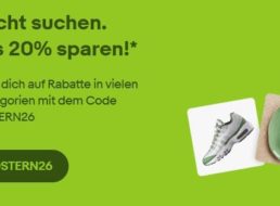 Ebay: Oster-Rabatt von 20 Prozent auf zahlreiche Artikel