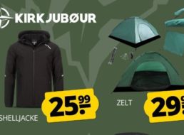 Sportspar: Outdoor-Spezial mit Zelten, Campingstühlen und mehr