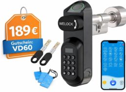 Smartes Türschloss: Welock U81 jetzt für 189 Euro frei Haus