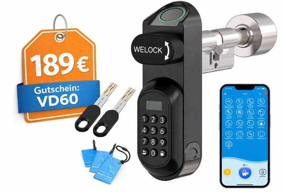 Smartes Türschloss: Welock U81 jetzt für 189 Euro frei Haus