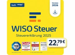 Amazon: „Wiso Steuer 2026“ für 22,79 Euro