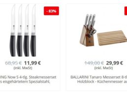Zwilling: Sale beim Dealclub mit Messern ab 6,99 Euro