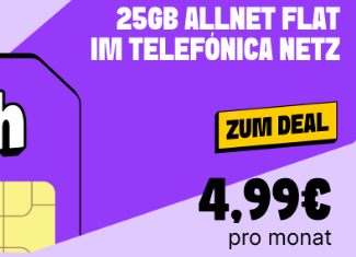 Handyhelden: Allnetflat mit 25 GByte 5G-Volumen für 4,99 Euro