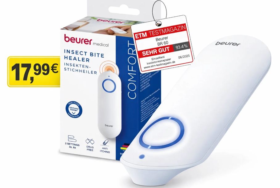 Amazon: Insektenstichheiler Beurer BR 60 für 17,99 Euro