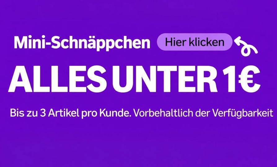 Amazon Haul: Artikel für unter 1 Euro im Angebot
