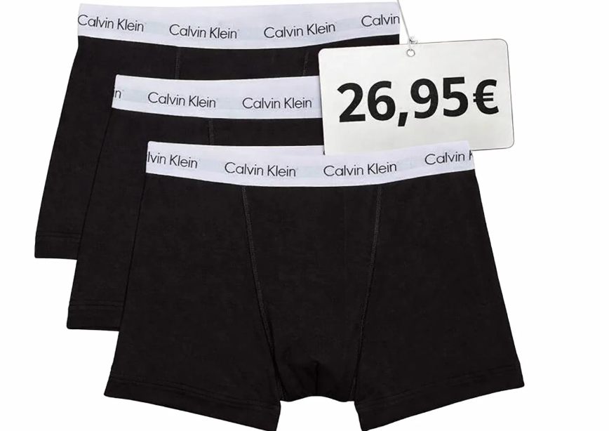 Calvin Klein: Boxer im Dreierpack für 26,95 Euro