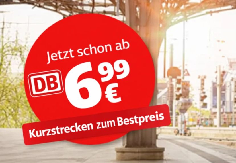 Deutsche Bahn: Supersparpreis jetzt ab 6,99 Euro