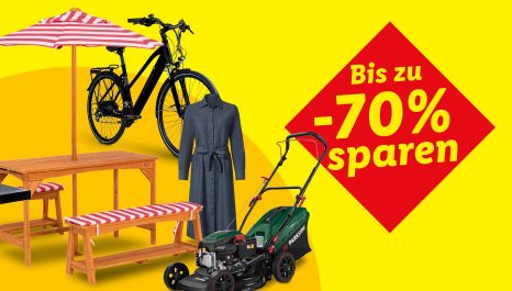 Lidl: Frühlings-Sale mit Travel-Mug und Familienzelt