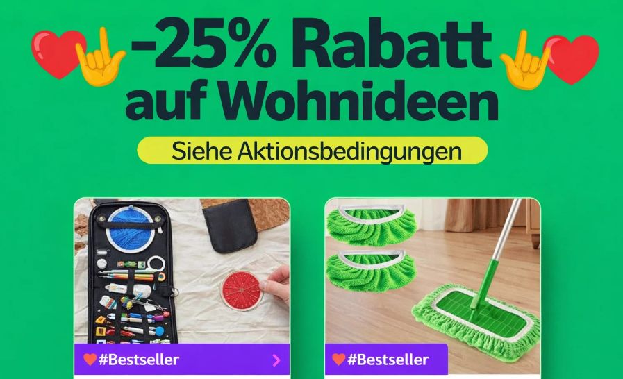 Amazon Haul: Wohnideen mit 25 Prozent
