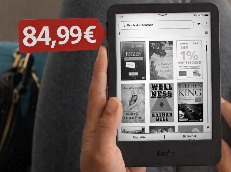 Amazon: Kindle der neuesten Generation für 84,99 Euro