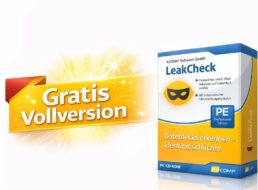 Gratis: Vollversion „LeakCheck“ zum Überprüfen von gehackten Accounts