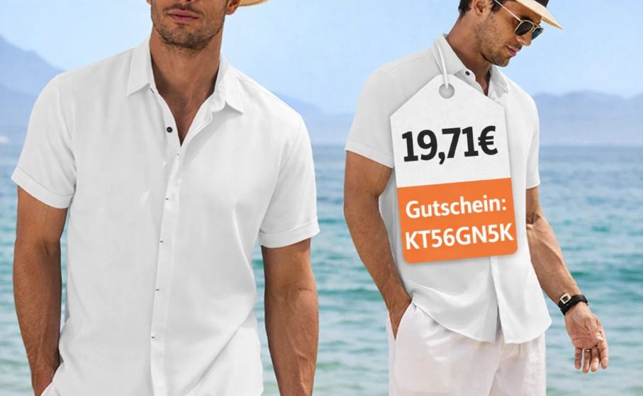 Exklusiv: Sommer-Leinenhemd für 19,71 Euro