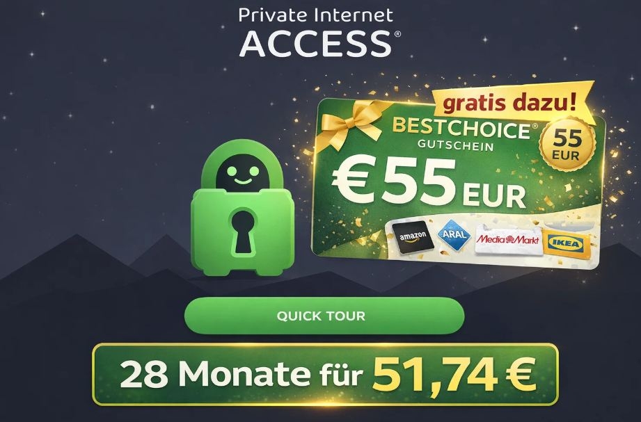 Knaller: 28 Monate VPN mit über 3 Euro Gewinn