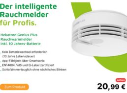 Völkner: Rauchmelder mit Rabatt und Gratis-Versand ab 39 Euro