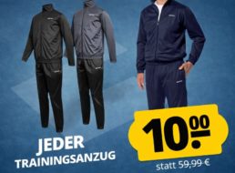 Sportspar: Trainingsanzüge von Umbro und Lotto für 10 Euro