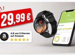 Amazon: Wasserfeste Smartwatch mit 147 Sportmodi für 29,99 Euro