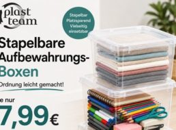 Outlet46: Stapelpare Ordnungsboxen ab 6,99 Euro
