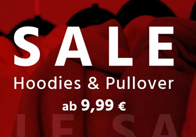 Denimfy: Hoodies und Pullover ab 9,99 Euro