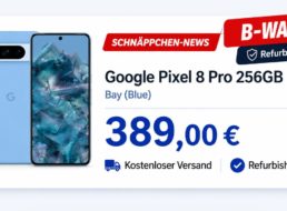 Ebay: „Google Pixel 8 Pro“ Refurb für 389 Euro frei Haus