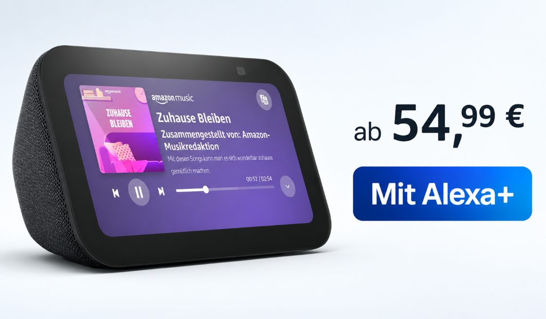 Amazon: Echo Show 5 mit Alexa+ ab 54,99 Euro