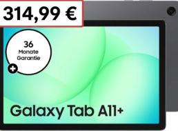 Amazon: „Samsung Galaxy Tab A11+ 5G“ für 314,99 Euro frei Haus