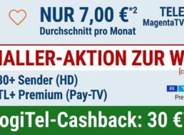 Magenta.tv: 30 Euro Cashback zum Bestpreis-Tarif