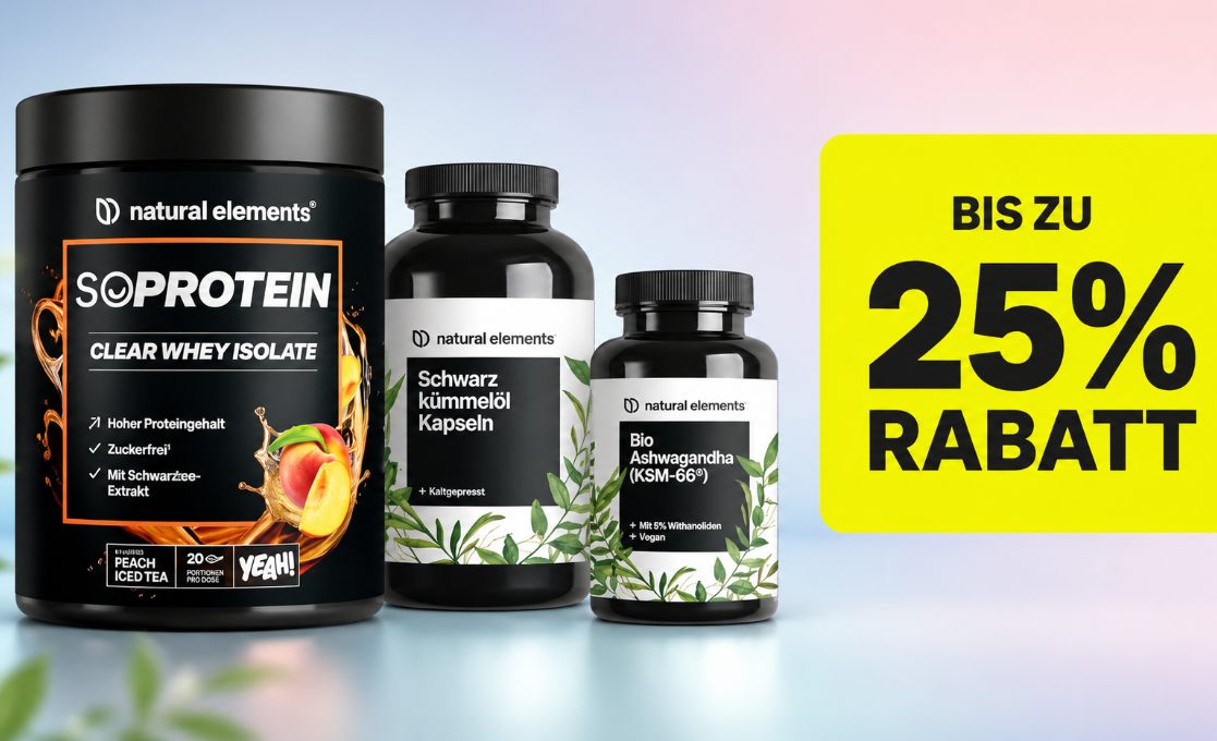 Natural Elements: Rabatt bei Amazon bis Ende der Woche