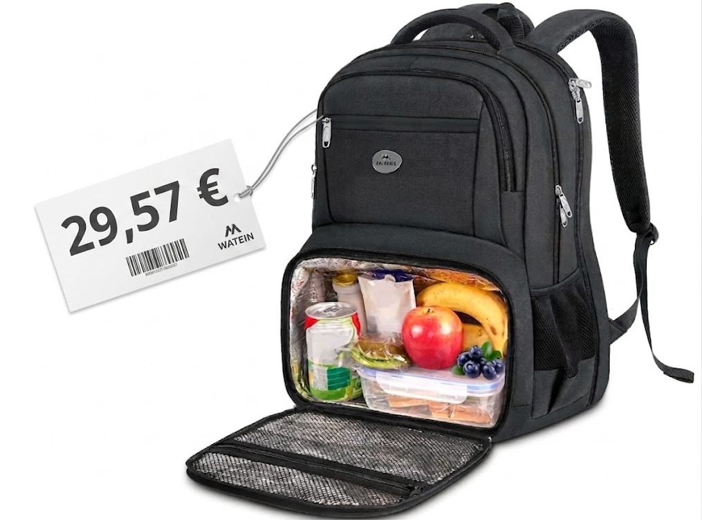 Amazon: Notebook-Rucksack mit Kühlfach für 29,57 Euro