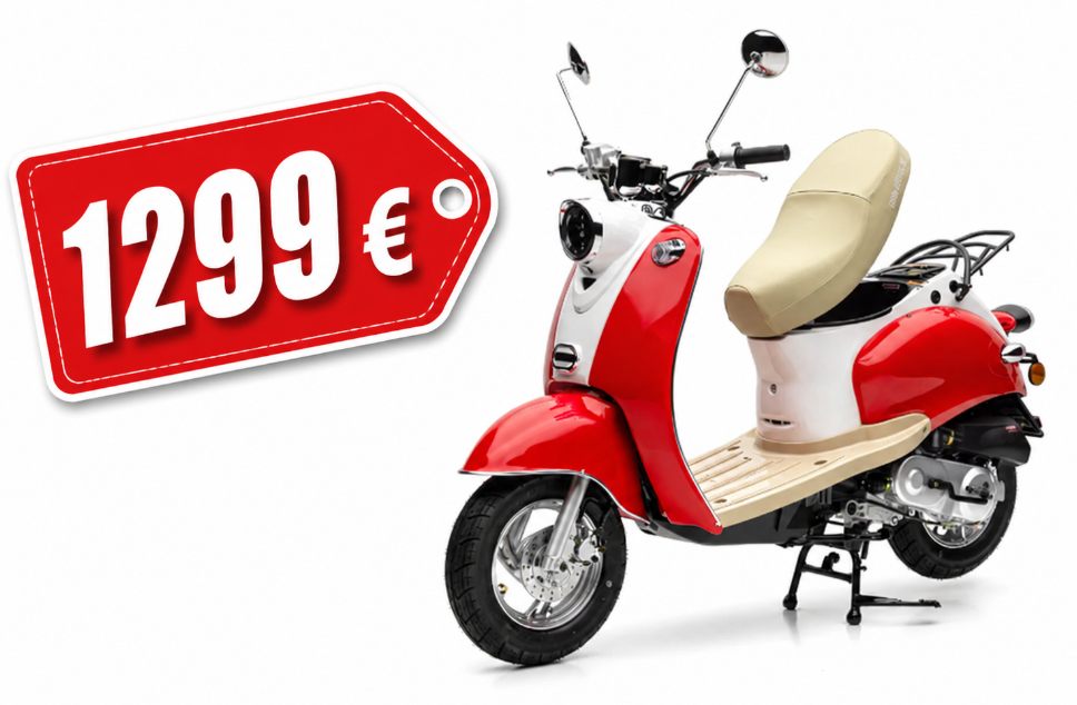 Lidl: "Motorroller Retro Star EFI" für 1299 Euro