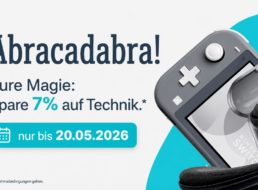 Rebuy: 7 Prozent Technik-Rabatt bis Mittwoch Abend