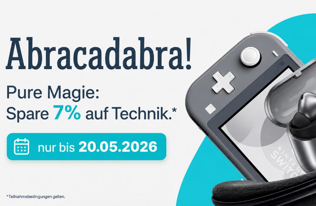 Rebuy: 7 Prozent Technik-Rabatt bis Mittwoch Abend