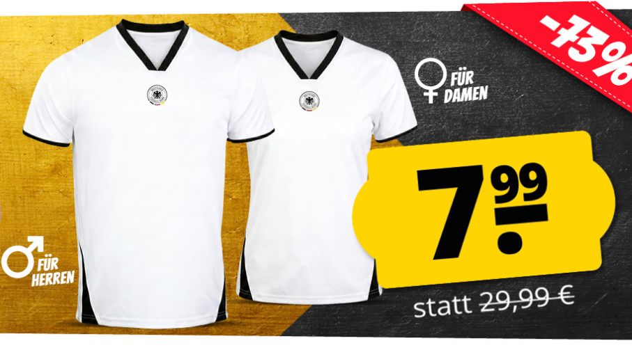 Sportspar: DFB-Lizenztrikots für 7,99 Euro