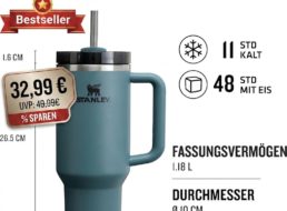 Bestseller: Stanley 1913 Thermoflasche für 32,99 Euro