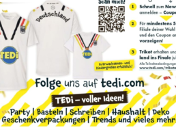 Gratis: WM-Trikot bei Tedi ab 5 Euro Einkaufswert