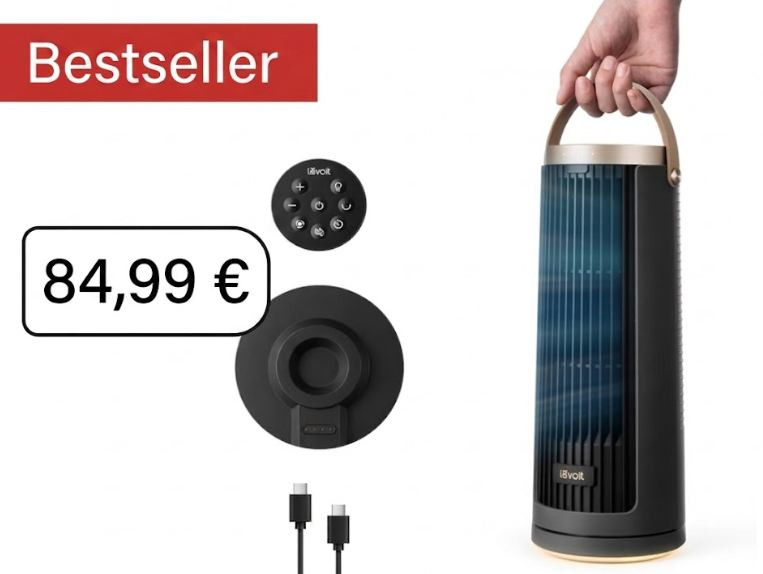 Amazon: Bestseller-Tischventilator für 84,99 Euro
