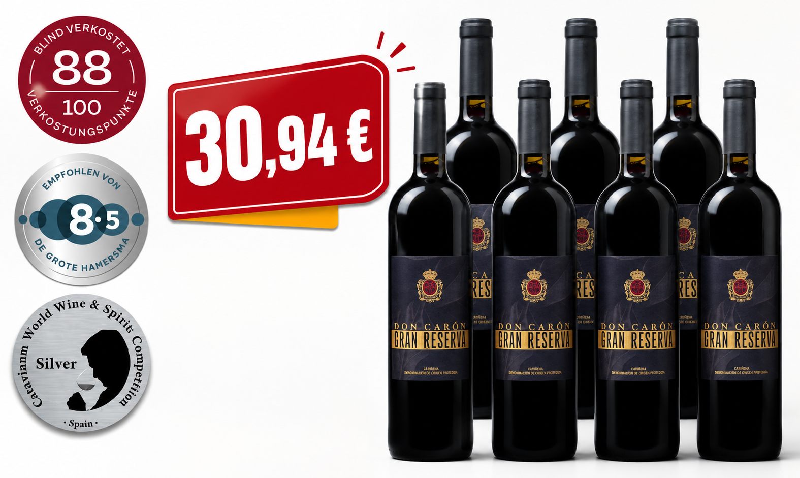 Weinbörse: Gran Reserva aus 2018 für 30,94 Euro im Sechserpack
