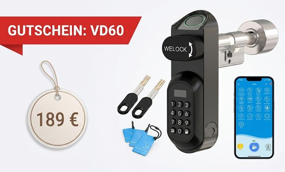 Welock: Smart Lock U81 jetzt für 189 Euro frei Haus