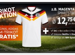 Gratis: WM-Trikot im Wert von 85 Euro zur Magenta.tv mit allen Spielen