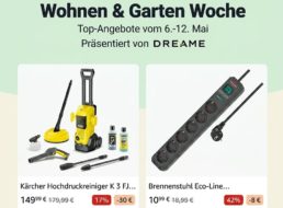 Amazon: „Wohnen & Garten“-Woche bis zum 12. Mai