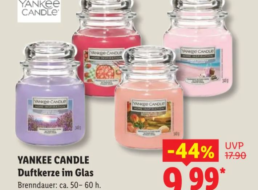 Lidl: „Yankee Candle“ jetzt für 9,99 Euro zu haben