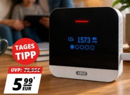 Abus: CO2-Messgerät zum Bestpreis von 5,99 Euro