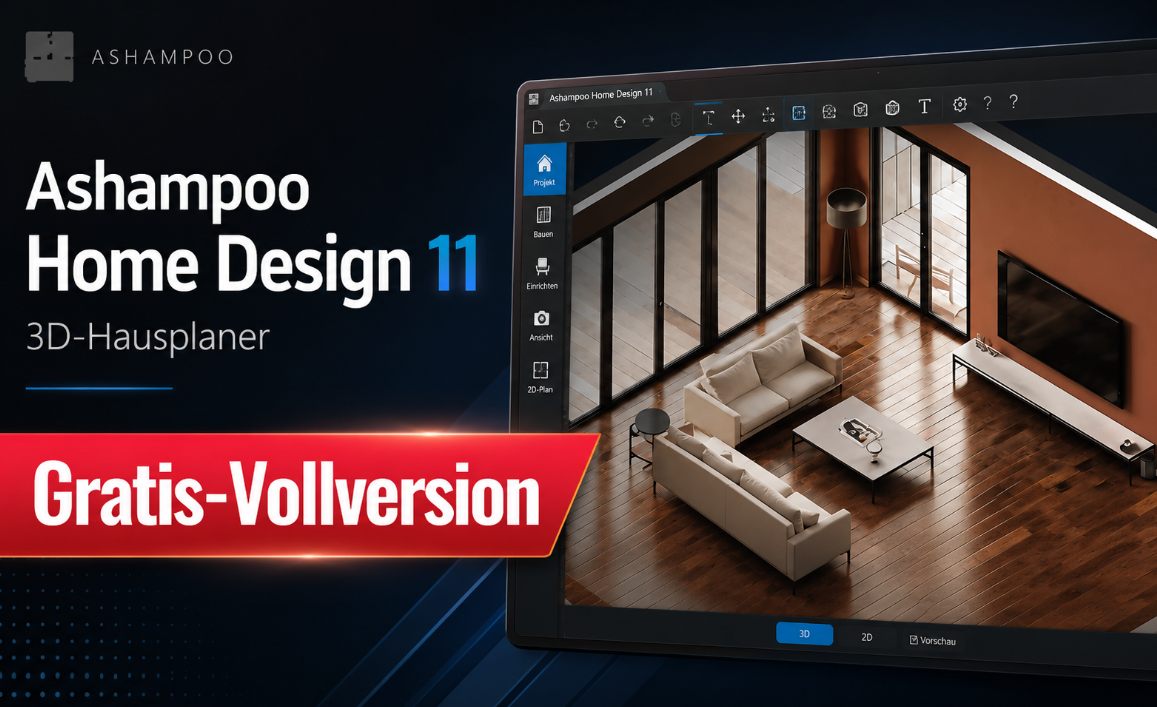 Gratis: Vollversion "Home Design 11" zum Nulltarif